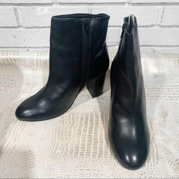 Asos Women’s Rescue Black Leather Block Heel - Picture 5 of 11